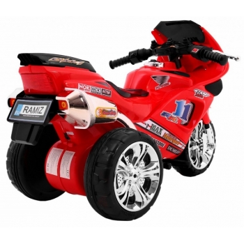 DUŻY  Motorek na Akumulator dla Dzieci 30W Czerwony  ZP2131
